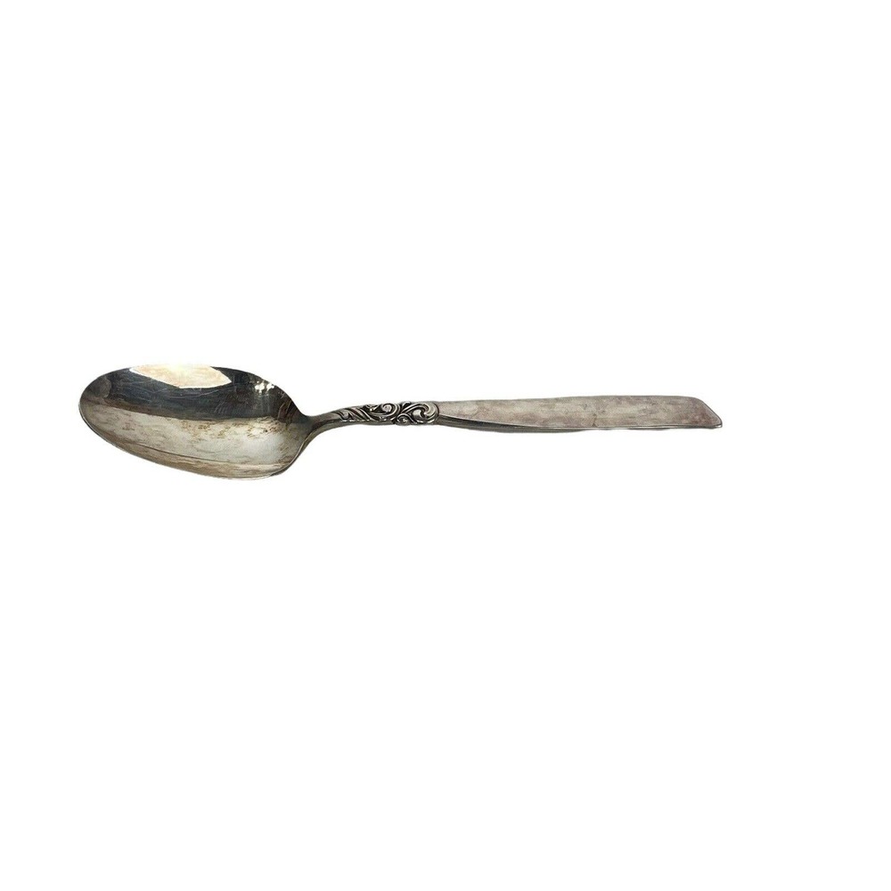 oneida community south seas serving spoon Vintage Silver Plate Retro